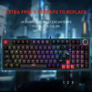 JEDEL KL114 MECHANICAL GAMING KEYBOARD