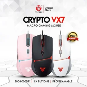 Fantech VX7 Crypto 6 Button USB Gaming Mouse